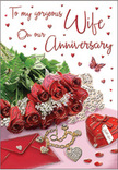 This anniversary card design unfolds like a softly lit celebration on a quiet Finchley evening, where every item on the surface seems chosen to honour a lasting love story. A lush spray of red roses stretches diagonally across the scene, each bloom rich with velvety petals that glow in deep, passionate crimson tones. Their edges appear gently highlighted, as if touched by early morning light filtering through a North London window. Fresh green foliage peeks out around the blossoms, adding texture and movement, echoing the leafy streets around Finchley's parks. Beneath the flowers lies a pale envelope, slightly tilted, evoking a handwritten card being slipped inside before heading to meet a partner near Finchley Central or along Ballards Lane. Next to it, a heart-shaped locket, delicate pearls, and tiny jewel-like accents rest in an easy, natural arrangement, their surfaces catching the light with a subtle sparkle. Scattered hearts in coordinating reds and soft blush tones shimmer across the background, joined by the delicate presence of a single butterfly, which introduces a touch of whimsy and hope. The overall palette is drenched in warm reds, gentle creams, and faint pink undertones, creating a sense of intimacy and devotion. The scene feels like a private moment captured just before an anniversary surprise is delivered across Finchley, evoking quiet joy, shared memories, and the promise of many more years together.